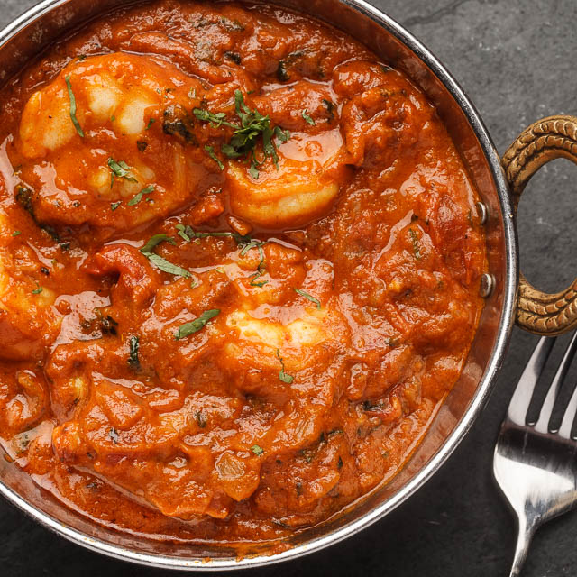 Shrimp Bhuna