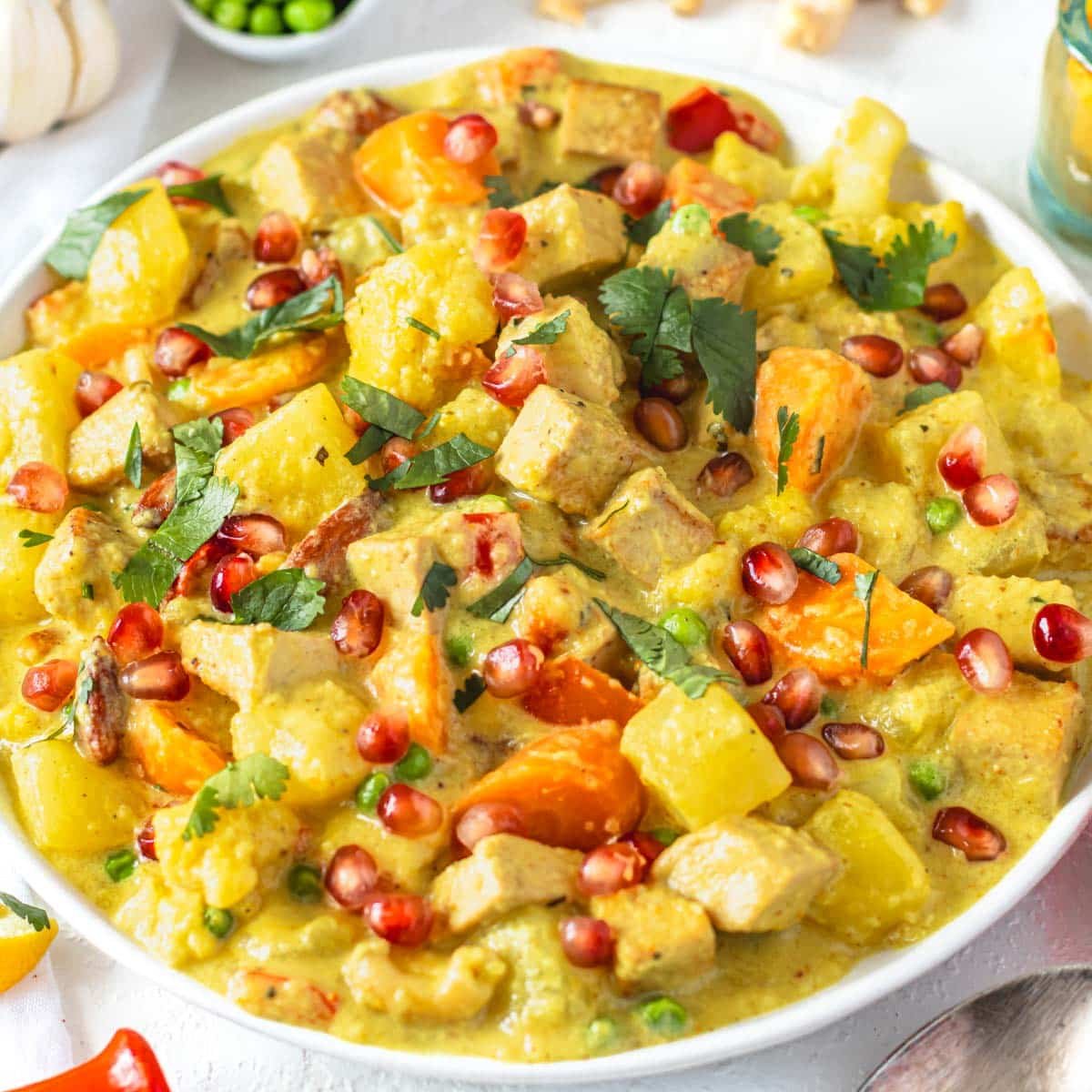 Vegetable Nav ratan Korma