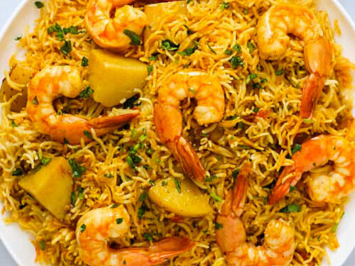 Shrimp Biryani